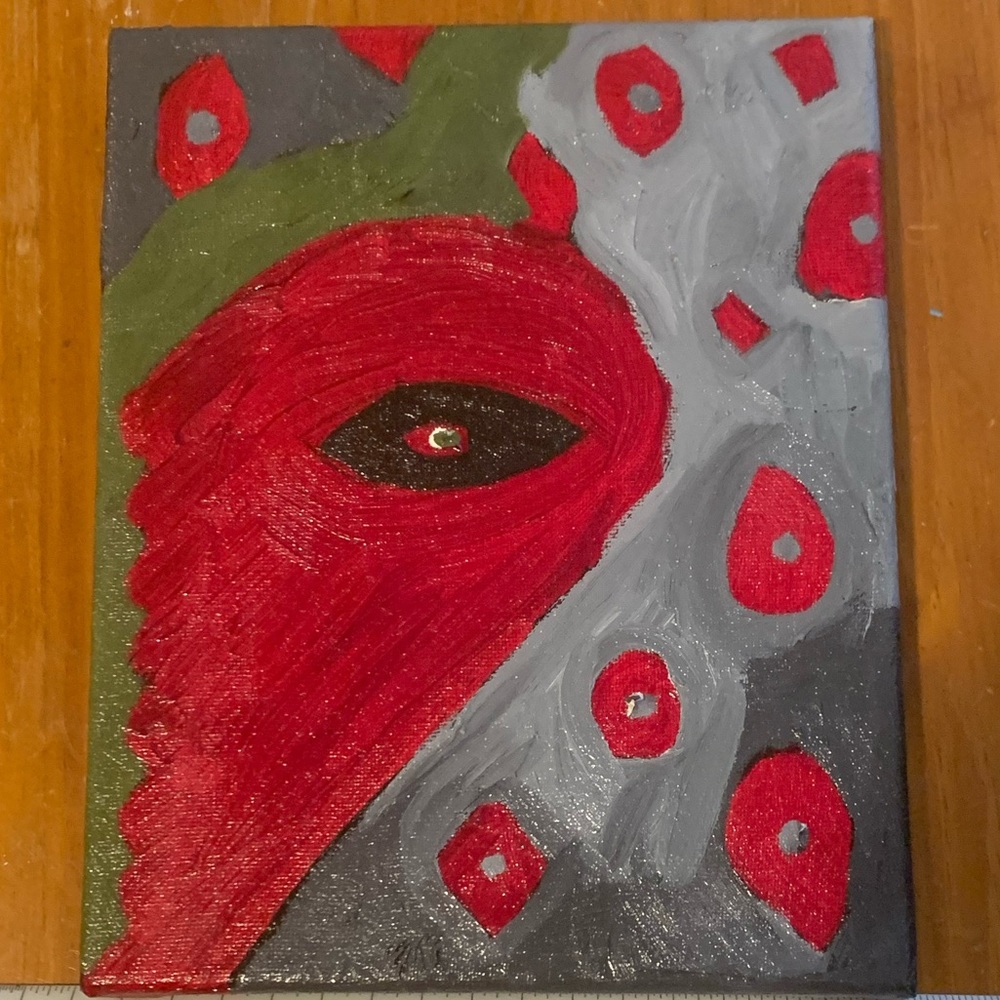 A very unique painting.